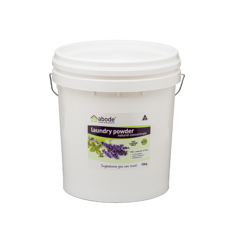 Abode Front & Top Loader Laundry Powder Lavender & Mint - Image 3